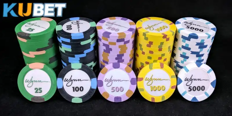 Chi tiết các loại chip xuất hiện trong casino nhà cái